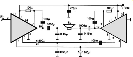 LA4422 II MOSNA circuito eletronico